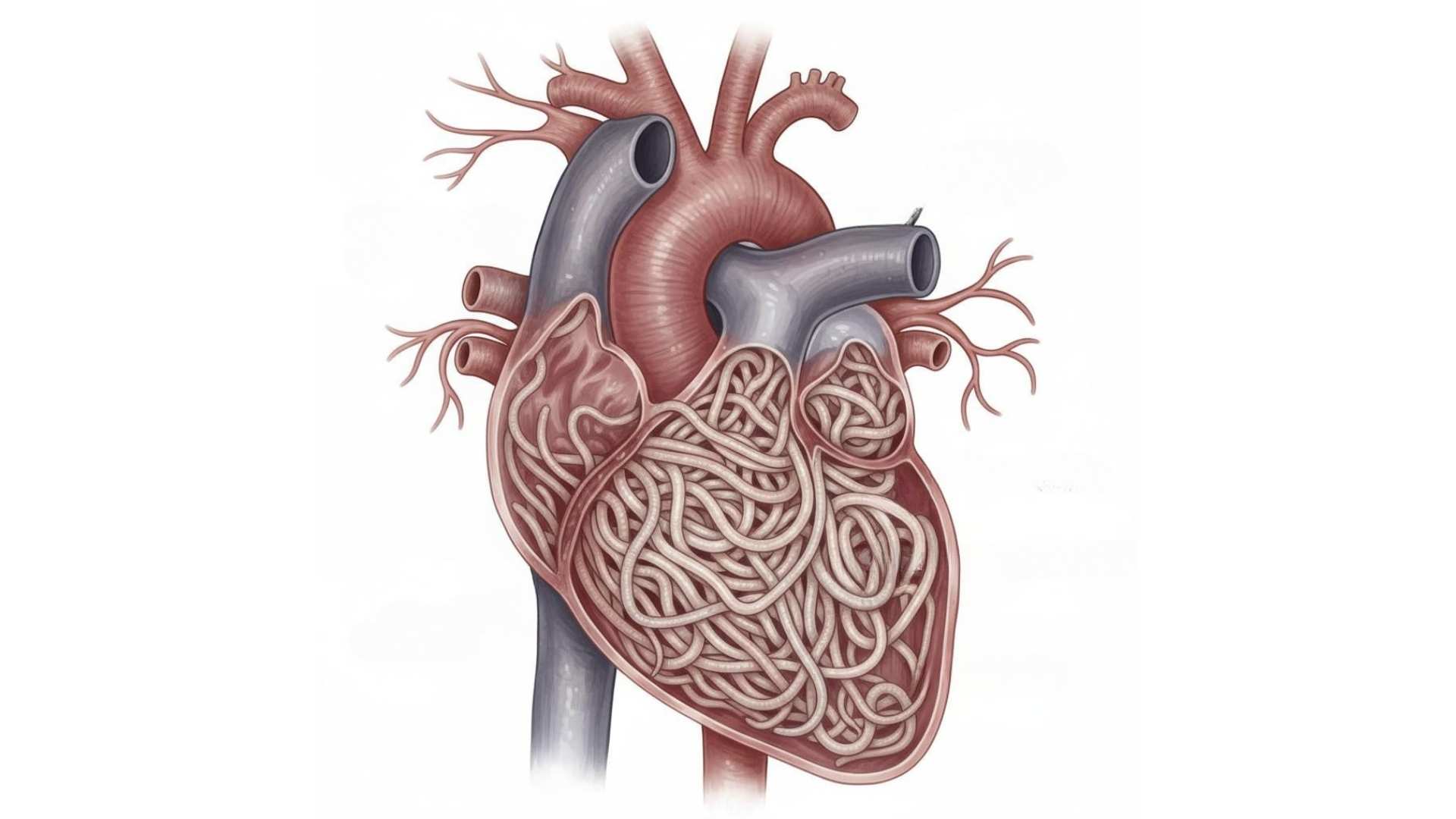 filarias en corazón